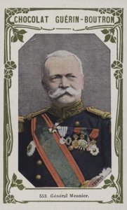 General Meunier (barevná fotografie) od French School