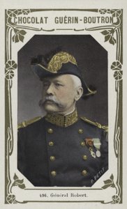 Generál Robert (barevné foto) od French School
