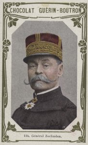 General Zurlinden (barevná fotografie) od French School