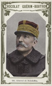 General de Boisdeffre (barevná fotografie) od French School