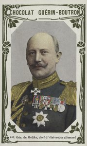 Generál de Moltke, německý náčelník štábu (barevné foto) od French School