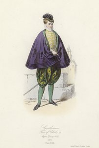Gentleman doby francouzského Karla IX od French School