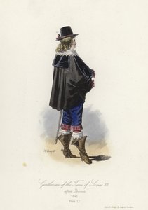 Gentleman doby francouzského Ludvíka XIII od French School