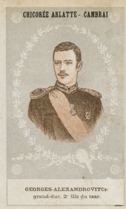 Georges-Alexandrovitch, velkovévoda, druhý syn cara od French School