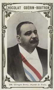 Georges Berry, poslanec za Paříž (barevná fotografie) od French School