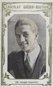 Georges Carpentier (barevná fotografie) od French School
