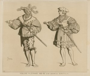 Německá šlechta, 1515-30 od French School