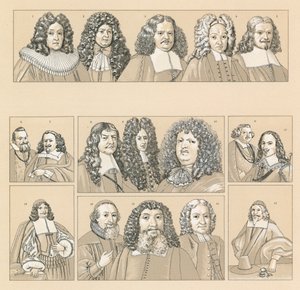 Německo XVII-XVIII. cent Kostým od French School