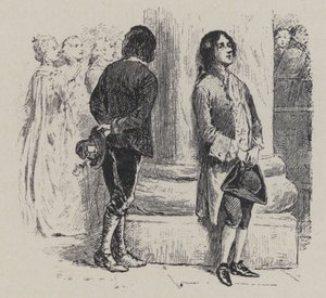 Giovanni Battista Pergolesi , italský skladatel, houslista a varhaník (rytina) od French School