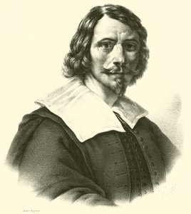 Giovanni Francesco Barbieri, známý jako Guercino nebo il Guercino, portrét od French School