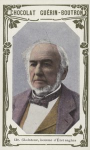 Gladstone, anglický státník (barevná fotografie) od French School