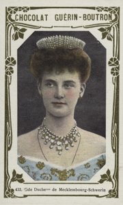 Velkovévodkyně z Meklenburska-Schwerinu (barevné foto) od French School