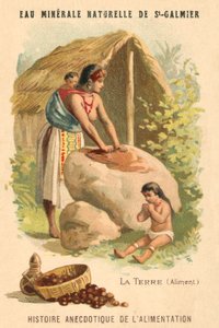 Mleté ořechy (chromolitho) od French School