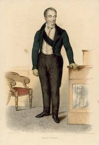 Guillaume Dupuytren (barevná rytina) od French School