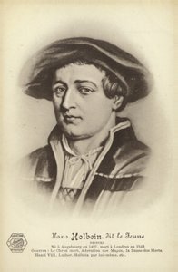 Hans Holbein mladší, německý malíř (litografie) od French School