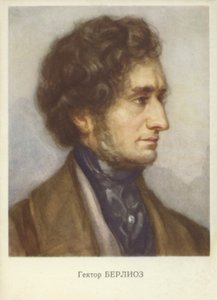 Hector Berlioz , francouzský romantický skladatel (1803-1869) od French School