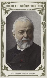 Henner, malíř (barevné foto) od French School