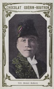 Henri Robert (barevné foto) od French School