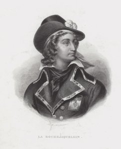 Henri de la Rochejaquelein, francouzský royalistický generál povstání ve Vendee od French School