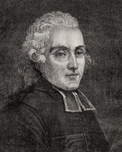 Henry Essex Edgeworth, z „Histoire de la Revolution Francaise“ od Louise Blanca (1811-82) od French School