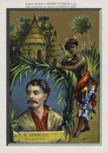 Henry Morton Stanley, americký cestovatel narozený ve Walesu od French School