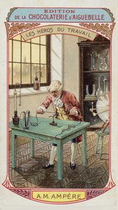Heroes of Labor - Andre-Marie Ampere, francouzský fyzik a matematik (1775 -1836)