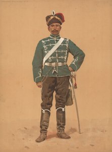 Hesenská husarská Regt č. 13 od French School