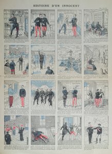 Histoire dun Innocent, ilustrovaná historie Dreyfusovy aféry od French School