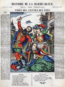 Historie Modrovouse, obraz páteře 19. století od French School