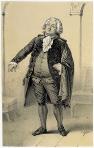 Honore Gabriel (Honore-Gabriel) Riqueti, hrabě z Mirabeau (1749-1791) - v „Historické galerii francouzské revoluce“ od Alberta Maurina od French School