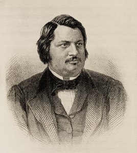 Honore de Balzac (1799-1850) od French School