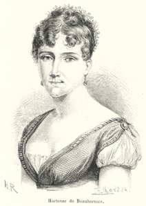 Hortense de Beauharnais (rytina) od French School