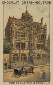 Radnice Paray-le-Monial, Saone-et-Loire od French School