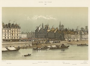 Radnice, 1740 od French School