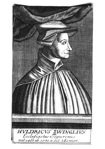 Huldrych Zwingli (1484-1531) od French School