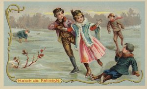 Bruslení (chromolitho) od French School