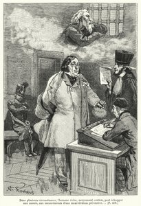 Ilustrace pro Le Juif Errant (rytina) od French School