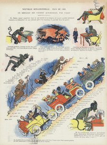 Ilustrace pro Le Rire (barevné lito) od French School