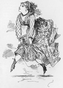 Ilustrace pro The Assommoir, A Realistic Novel, Emile Zola (rytina) od French School
