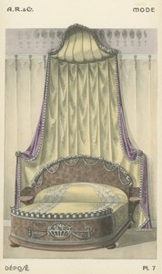Ilustrace z produktového katalogu interiérového designu od A R & Cie, Francie od French School