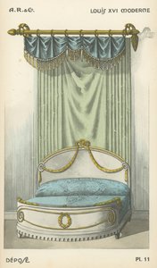 Ilustrace z produktového katalogu interiérového designu od A R & Cie, Francie od French School