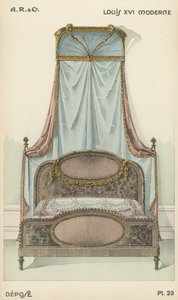 Ilustrace z produktového katalogu interiérového designu od A R & Cie, Francie od French School