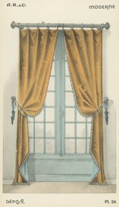 Ilustrace z produktového katalogu interiérového designu od A R & Cie, Francie od French School