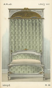 Ilustrace z produktového katalogu interiérového designu od A R & Cie, Francie od French School