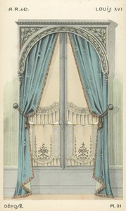 Ilustrace z produktového katalogu interiérového designu od A R & Cie, Francie od French School