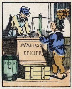 Ilustrace příběhu „“ Veridique Historie Jeannot Serinet „“ Dřevoryt Imagery Pellerin - Epinal, sd. Konec 19. století. od French School