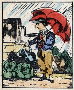 Ilustrace příběhu „“ Veridique Historie Jeannot Serinet „“ Dřevoryt Imagery Pellerin - Epinal, sd. Konec 19. století. od French School