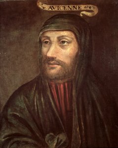 Imaginární portrét Avicenny (Ibn Sina) (c.992-1037) od French School