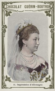 Imperatrice dAllemagne (barevná fotografie) od French School