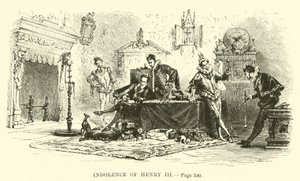 Indolence Jindřicha III od French School